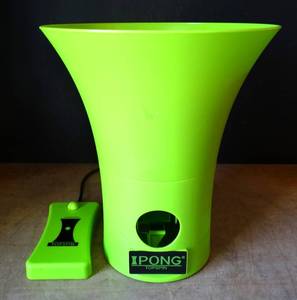 lot 126 image: Portable Top Spin IPONG Table Tennis Robot - TESTEDWORKS