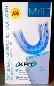 lot 106 image: Myst 360 Ultrasonic Electronic Toothbrush - NIB