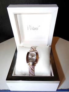 lot 112 image: BEAUTIFUL VIVANI WOMENS QUARTZ WATCH WITH BOX