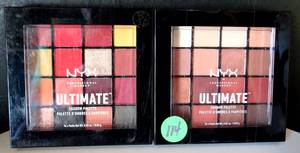 lot 114 image: NYX Professional Makeup Ultimate Eye Shadow Palette - LOT OF 2 (NEW)