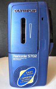 lot 115 image: Olympus Pearlcorder S702 Handheld Microcassette Recorder  $$