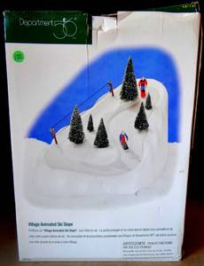 lot 132 image: Department 56 The Original Snow Village Ski Slope $$