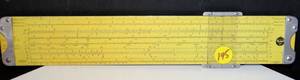 lot 145 image: VINTAGE PICKETT SLIDE RULER
