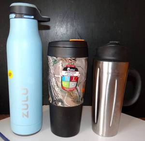 lot 169 image: LOT OF INSULATED THERMOS CONTAINERS AS SHOWN