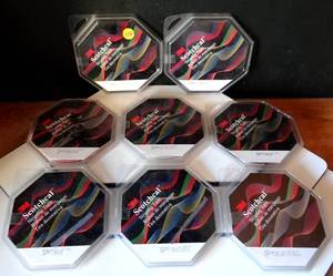 lot 202 image: BIG $ ITEM - 3M Scotchcal Striping Tape - NEW (10X$) ASSORTED SIZES & COLORS