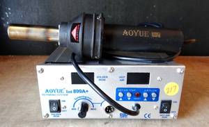 lot 217 image: Aoyue 899A 2 in 1 Digital Hot Air Rework Station