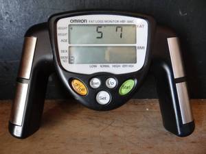 lot 219 image: Omron HBF-306CN Fat Loss Monitor