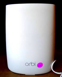 lot 221 image: NETGEAR Orbi RBS50V2 Satellite and Router