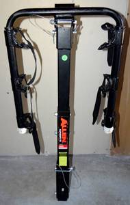 lot 282 image: Allen Sports Deluxe 3-Bicycle Hitch Mounted Bike Rack, 532RR