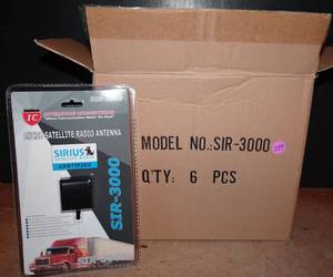 lot 299 image: NEW SEALED Interstate Connections Sirius Mini  Micro Satellite Radio Antenna (6x$)