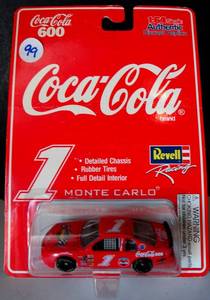 lot 99 image: #351 Monte Carlo #1 Coca-Cola  Revell 164  T10