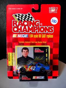 lot 100 image: Joe Nemechek Racing Champions 1997 Edition Nascar 164 Diecast Car #42