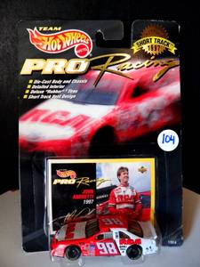 lot 104 image: Vintage Hot Wheels John Andretti #98 Super Speedway 1st Edition 1997 Pro Racing