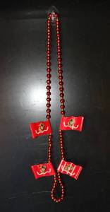 lot 187 image: UNITED STATES MARINES MARDI GRAS STYLE BEADS