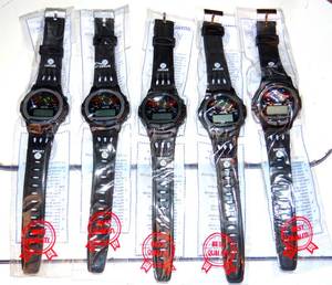 lot 239 image: CARINA UNISEX SPORTS WATCH - NEW LOT OF 5