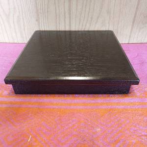 lot 85 image: 3- 10x10 wooded boxes with dividers
