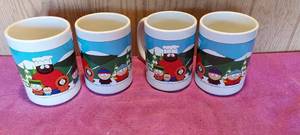 lot 111 image: Set of 4 South Park coffee cups