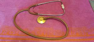 lot 124 image: Vintage stethoscope