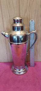 lot 139 image: vintage silver plated musical wine decanter