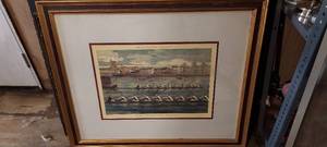 lot 159 image: 36x30 framed print