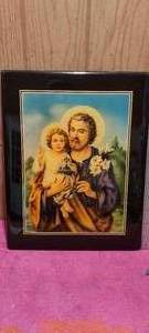 lot 172 image: laminated wood religious wall hanging
