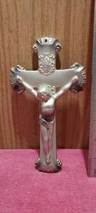 lot 173 image: metal religious wall hanging