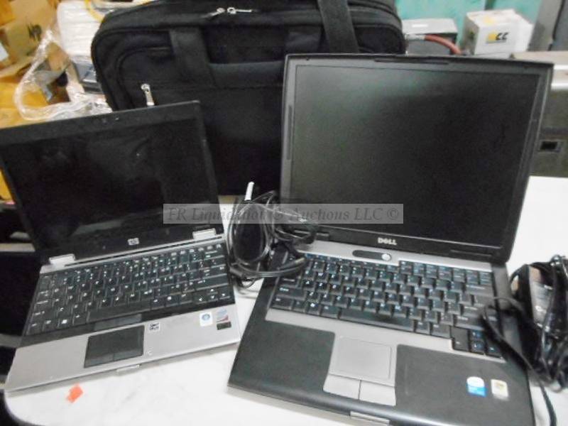 lot 231 image: HP elite book & Dell laptop
