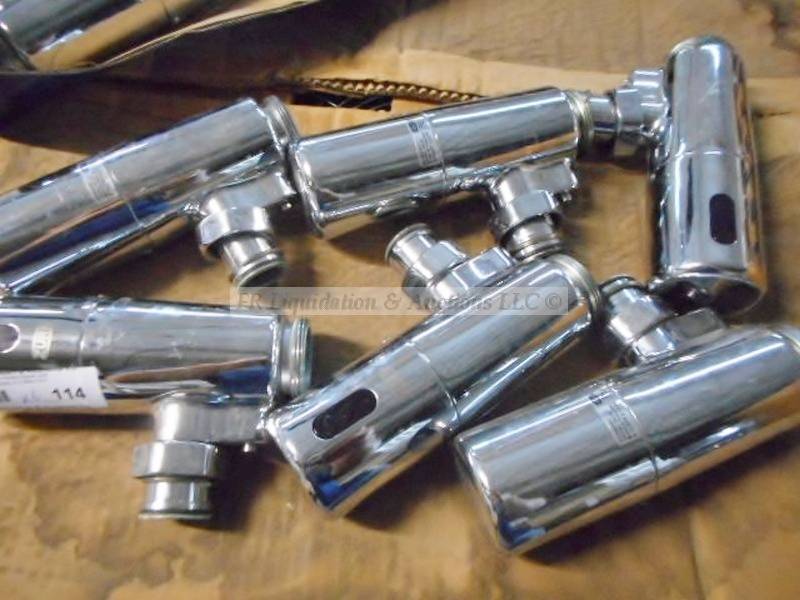 lot 114 image: Zurn EZ flush hands free flush devices
