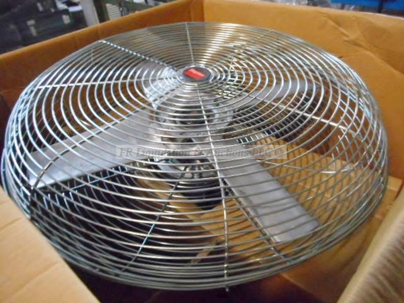lot 111 image: Dayton air circulation fan, unused