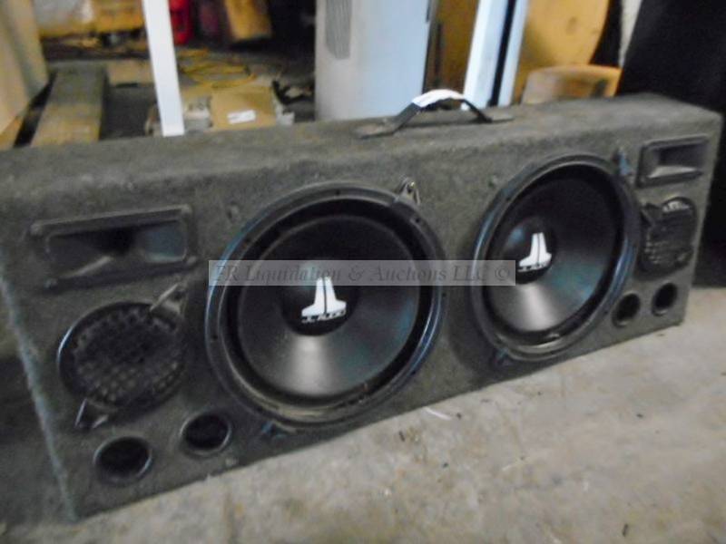 lot 116 image: JL Audio boom box