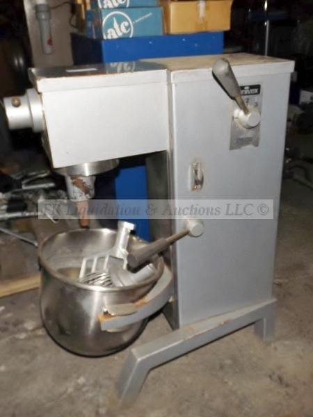 lot 5 image: Univex commercial bakers mixer