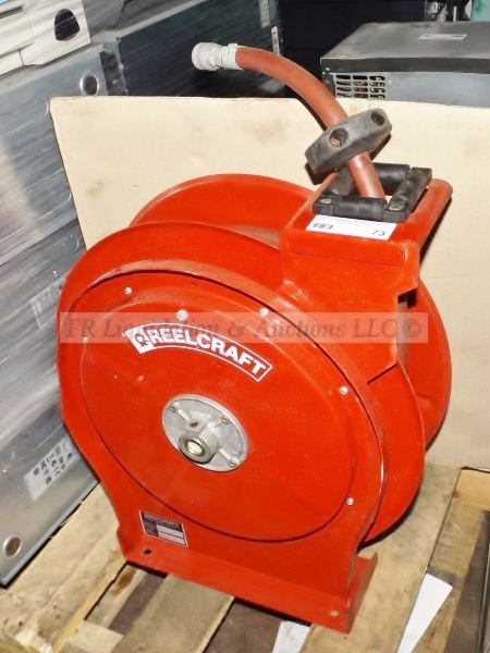 lot 73 image: Reelcraft Spring Return Hose Reel