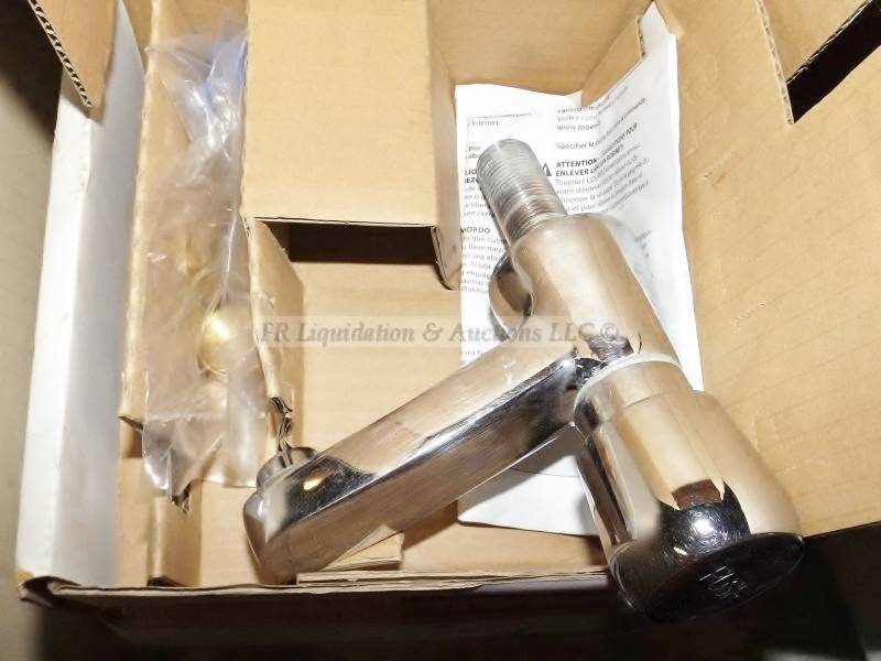 lot 18 image: Moen single handle faucet