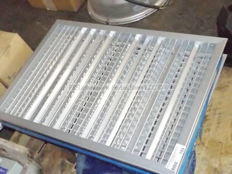 lot 155 image: Aluminum adjustable vent covers