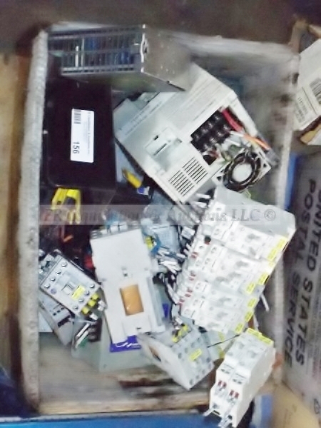lot 156 image: Various industrial parts and components