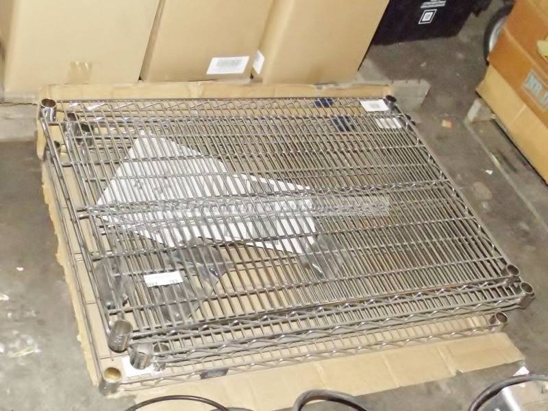 lot 183 image: Metro rack shelves