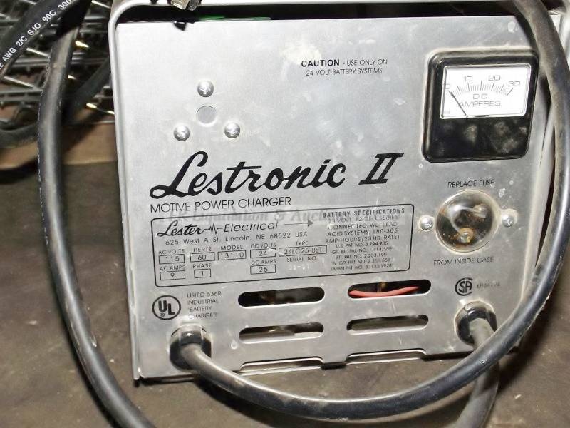 lot 186 image: Lestronic motive power charger