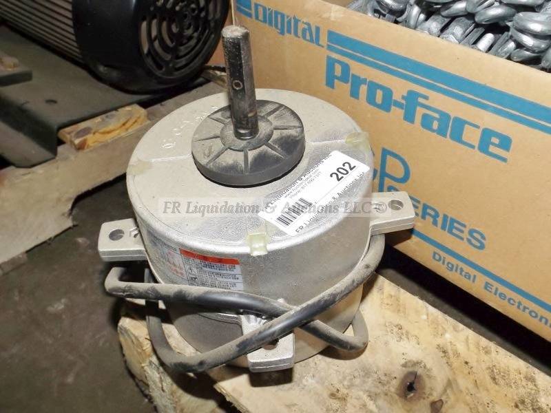 lot 202 image: 3 phase squirrel cage motor