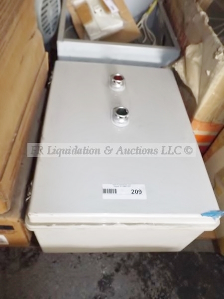 lot 209 image: Industrial onoff switch enclosure