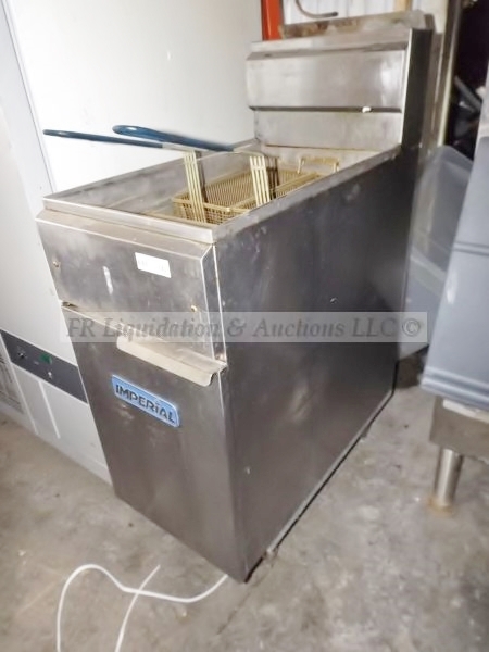 lot 143 image: Imperial commercial deep fryer