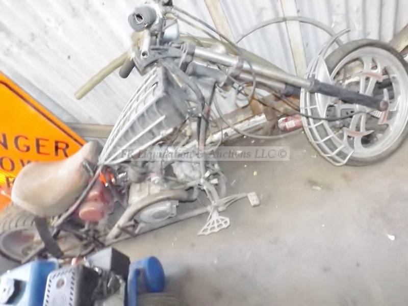 lot 293 image: Spider theme chopper