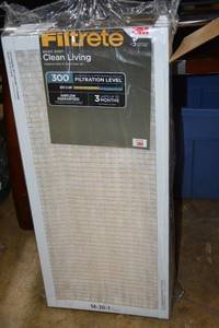 lot 10 image: 3M Filtrete Air Filters 14x30x1 Still in Box