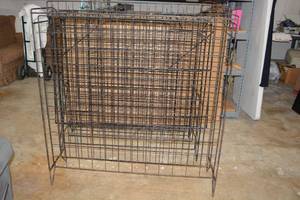 lot 41 image: Wire Display Stands - 3 Total, see pictures