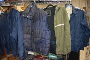 lot 63 image: Jackets Puff Vest Jackets and RaincoatsWindbreakers
