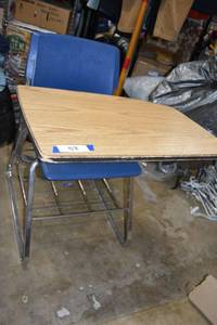 lot 58 image: Student School or Study Desk