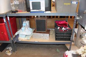 lot 62 image: Industrial Shelves 48W x 24D x 36H CONTENTS SOLD SEPARATELY