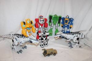 lot 105 image: Transformer Toys