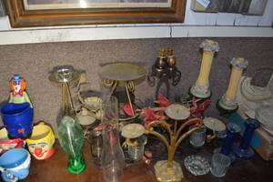 lot 308 image: Collection of Candle Holders