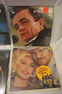 lot 280 image: Music Albums Johnny Cash, Hank Williams, Jim Croce