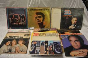lot 285 image: Music Albums Andrews Sisters, Lennon Sisters, and Tom Jones